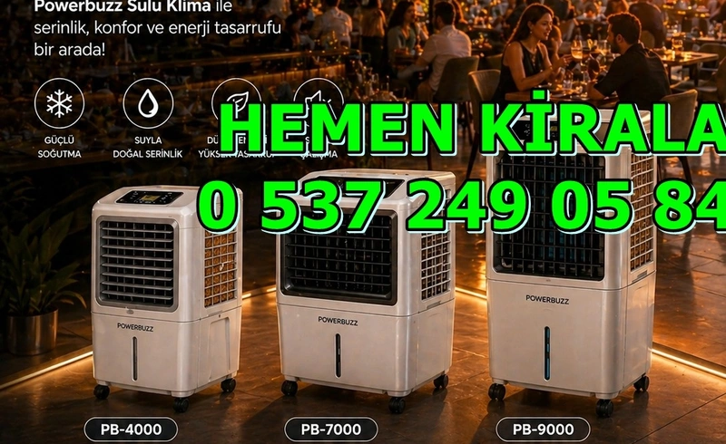 Bekleme Salonu Soğutma, Soğutucu ve Serinletme Sistemleri Nelerdir?