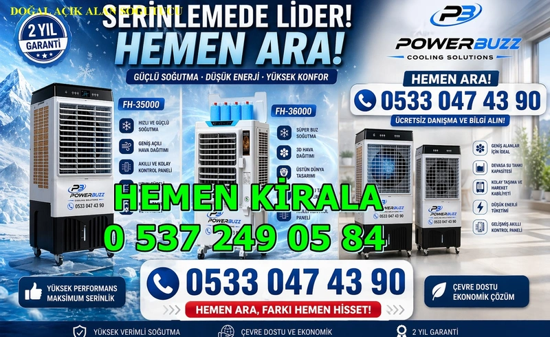 Belediye Sosyal Tesisi Soğutma, Soğutucu ve Serinletme Sistemleri Nelerdir?