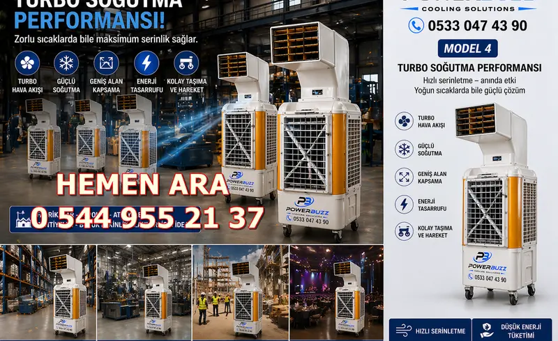 Fabrika Soğutma, Soğutucu ve Serinletme Sistemleri Nelerdir?