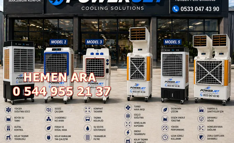 Kafe Soğutma, Soğutucu ve Serinletme Sistemleri Nelerdir?