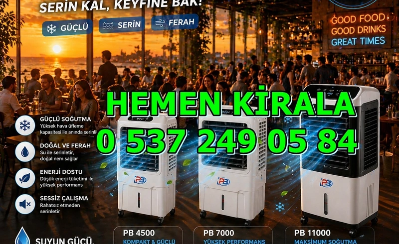 Konferans Salonu Soğutma, Soğutucu ve Serinletme Sistemleri Nelerdir?