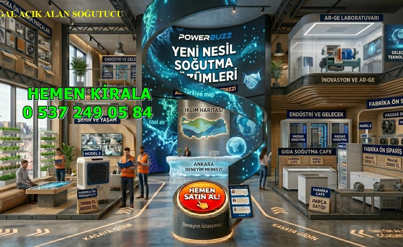 Kurs Merkezi Soğutma, Soğutucu ve Serinletme Sistemleri Nelerdir?
