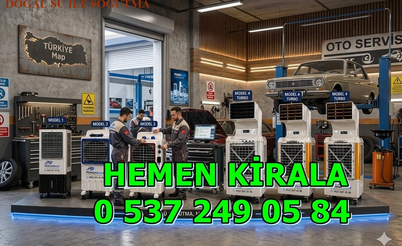 Nargile Salonu Soğutma, Soğutucu ve Serinletme Sistemleri Nelerdir?